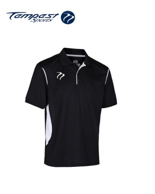 Tempest CK Black White Training Polo Shirt